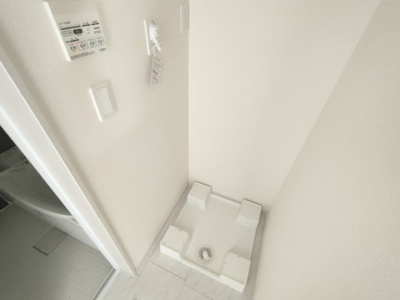 【洗面所】 | リーブルファイン岩槻本町 | 洗濯機置き場です