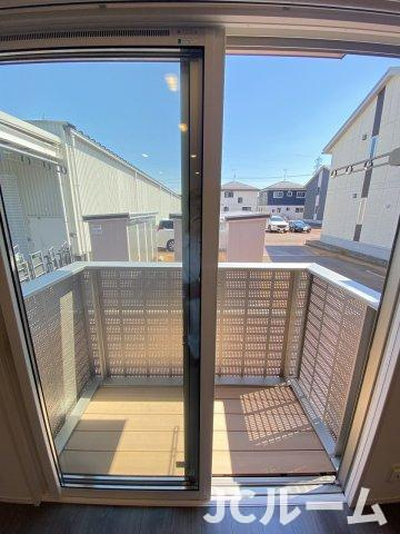 メゾン ド ポムのバルコニー