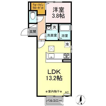 メゾン ド ポムの間取り
