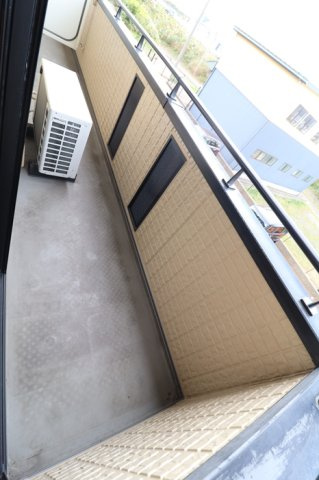 ロイヤルフローリッシュのバルコニー