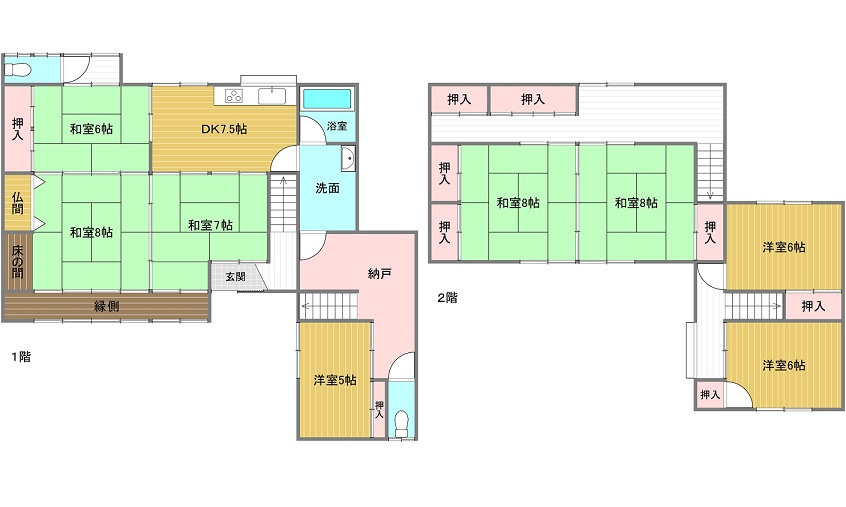 呉市安浦町三津口３丁目(JS)の間取り
