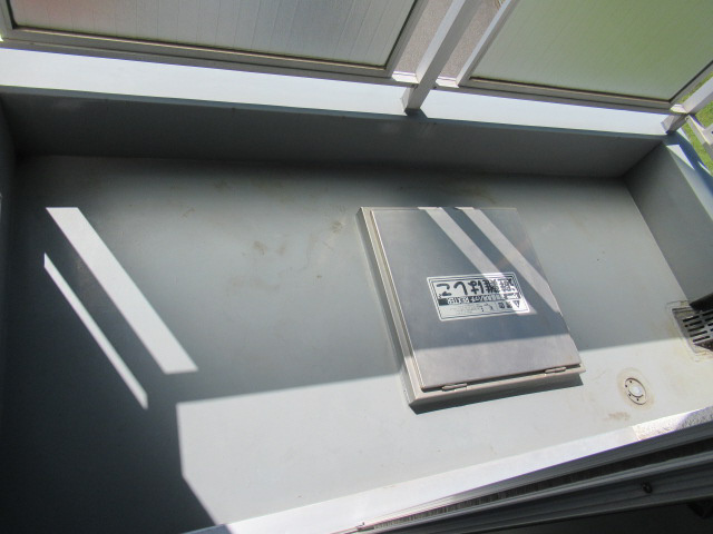 164ビルのバルコニー