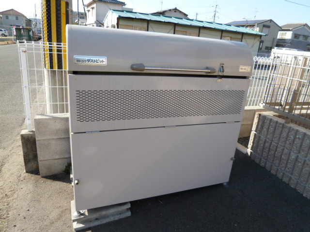 倉敷市中庄のアパートのその他共用部分|敷地内専用ゴミステーション