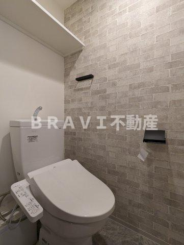 ファーストフィオーレ谷町六丁目フェリシア BRAVI不動産のトイレ|シンプルで使いやすいトイレです