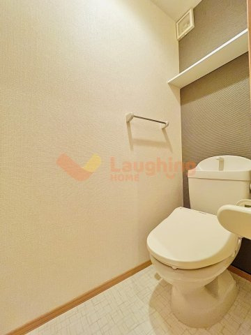 リビングタウン江戸屋敷 D棟のトイレ|トイレです
