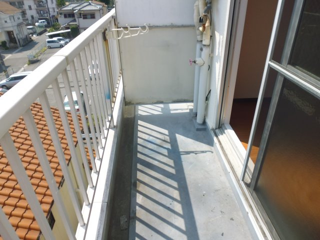 サンスイート神戸のバルコニー