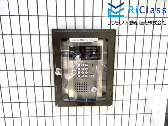 プレノ長田のエントランス|オートロックです