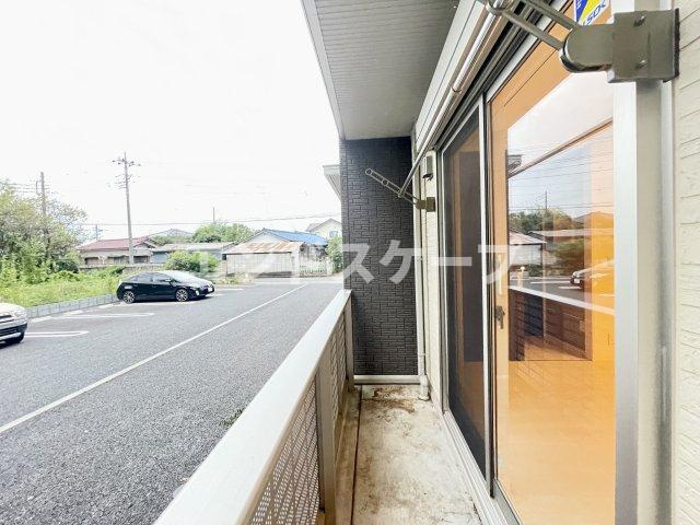 カーサカメリアのバルコニー|高崎、前橋エリアのお部屋探しはエンドスケープまで！お客様の理想お聞かせ下さい♪