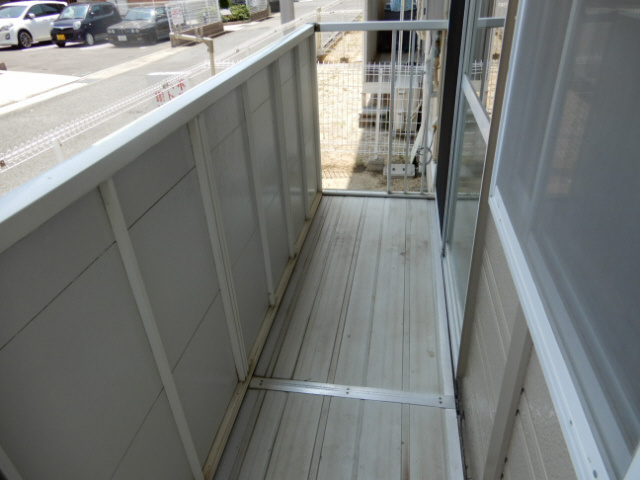 サンハイツ（片山）のバルコニー