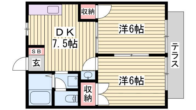 ロイヤルシャルムの間取り