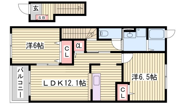 コンソラーレＣの間取り
