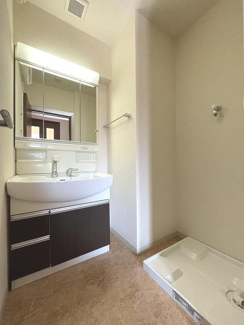 DSタワー平尾駅前レジデンスの独立洗面台|DSタワー平尾駅前レジデンス（1LDK）