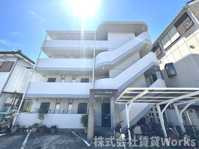 プレジデント吉野本町の外観|きれいな外観です