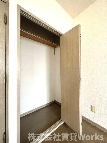 プレジデント吉野本町の収納|専用の収納スペースです