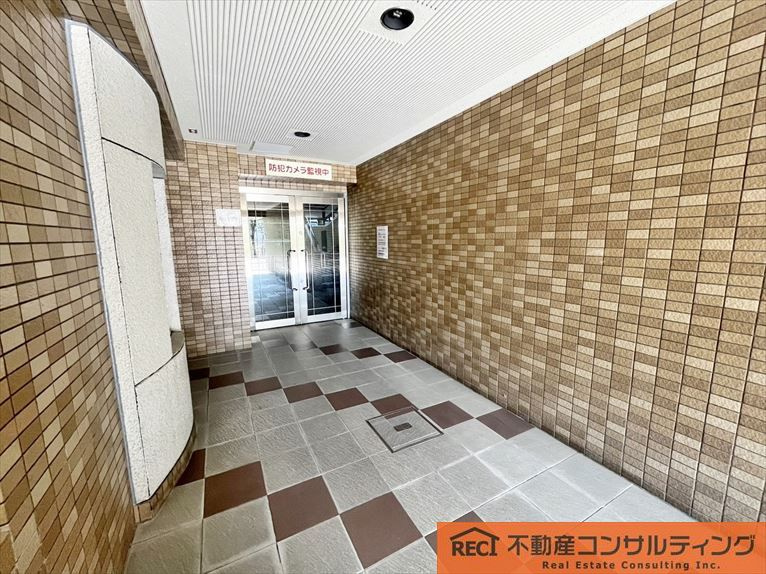 ときわ灘ハイツのエントランス