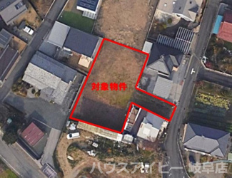 【外観】 | 瑞穂市生津外宮前町1丁目　売地 | 建築条件無し♪穂積駅から徒歩12分♪187坪の土地♪