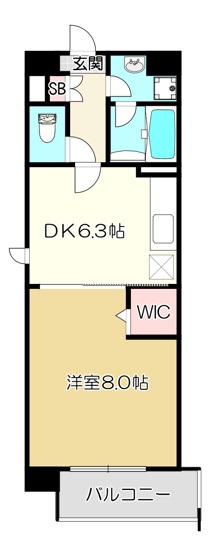 【間取り】 | カーサベージュⅠ