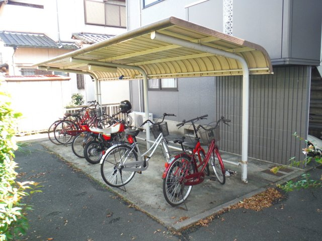 アーバンライフ津福【10,000円キャッシュバック対象物件】のその他共用部分|駐輪場です