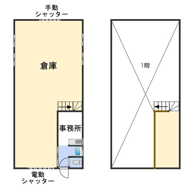 ６１７５３　岐阜市鏡島南1丁目倉庫