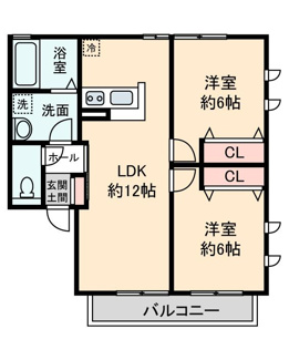 【間取り】 | ルミエール湘南Ⅱ