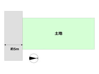 尼崎市元浜町４丁目売り土地の間取り