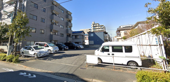 【外観】車は撤去済です。 