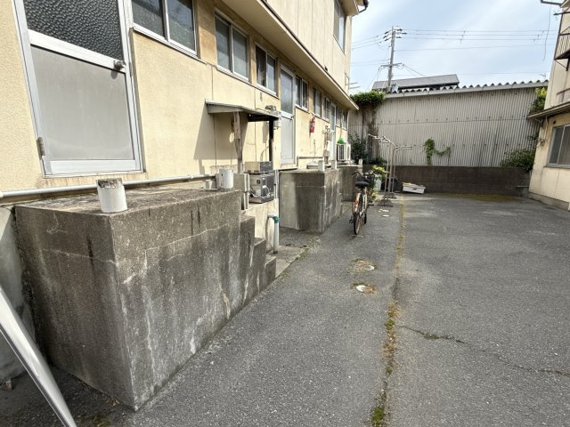 新和苑のバルコニー