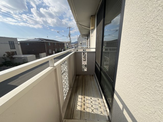 セジュールタデノのバルコニー