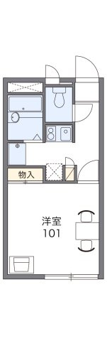 レオパレスレジデンス霞ヶ岡の間取り|画像2