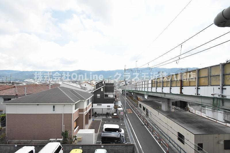 八尾市東山本新町１丁目の賃貸マンションの展望