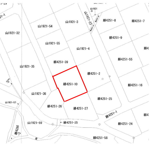 【土地図】 | 柳井・瀬戸見団地