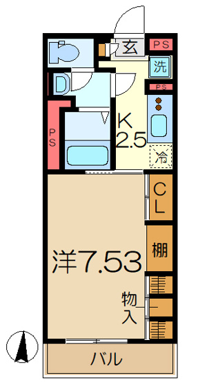 【間取り】 | リブリ・ＡＭＫ