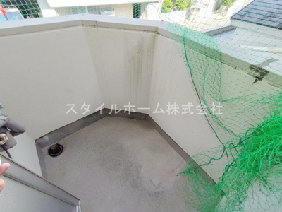【バルコニー】 | 山中荘　A