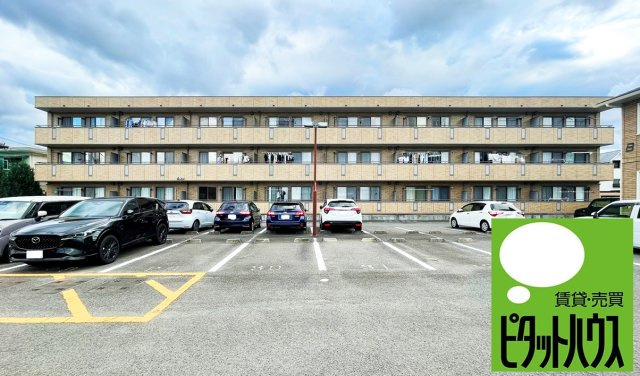 リバーパーク　A棟の外観