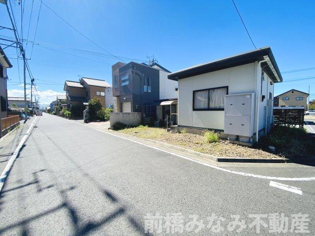 【土地】前橋市六供町の前面道路含む現地写真|前面道路含む現地写真です