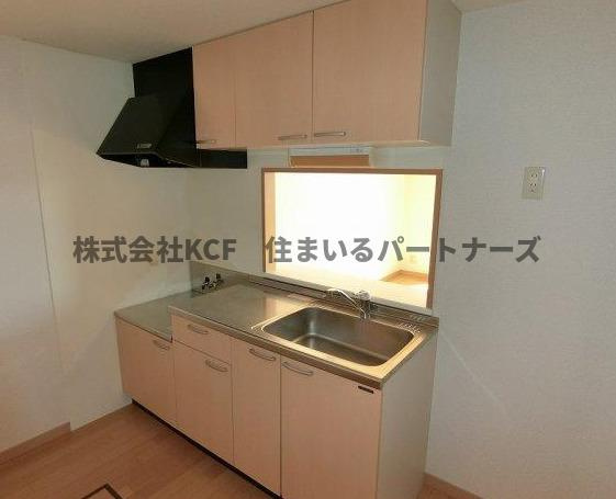 ヴィラージュⅢの洗面所|広い洗面スペース