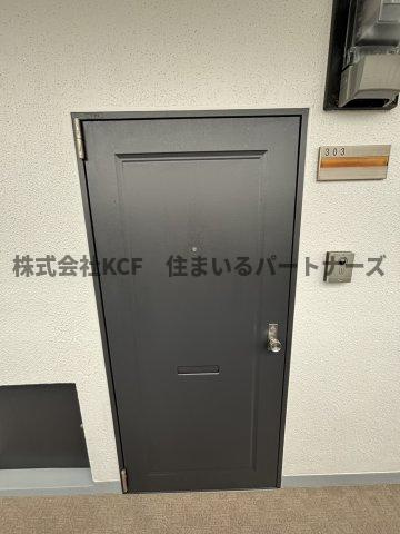 近藤コーポの玄関