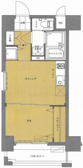【間取り】 | サンネストピア箱崎駅前