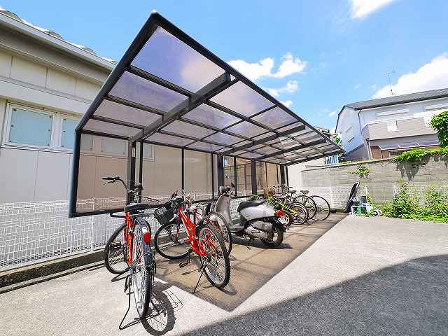 グリーンハイツ箕山のその他共用部分|駐輪場完備