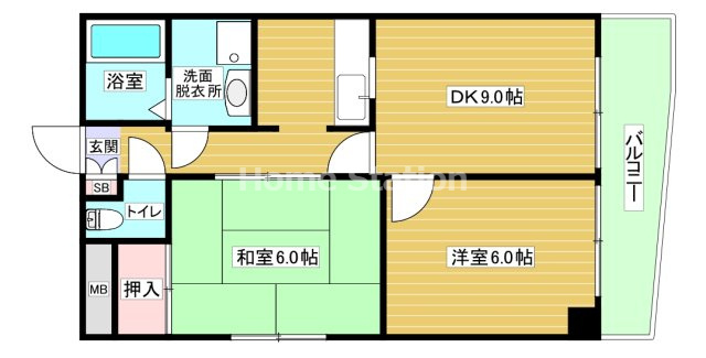 【間取り】 | ルミエール福島