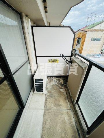 仲介手数料0円！！パークサイド・Kのバルコニー