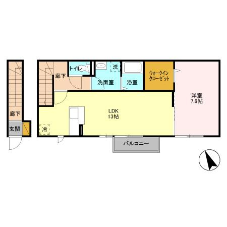 キュートの間取り