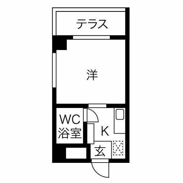 第2ロイヤルメゾンアドニスの間取り