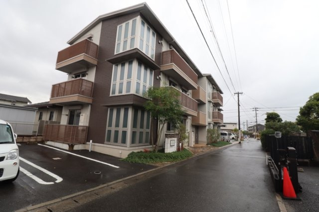 熊本市南区十禅寺２丁目のアパートの外観