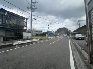 【前面道路含む現地写真】 | 川越市岸町1丁目　建築条件なし売地　東武東上線『川越駅』徒歩15分　【仙波小学区】