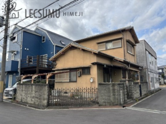 姫路市広畑区則直／売土地の前面道路含む現地写真