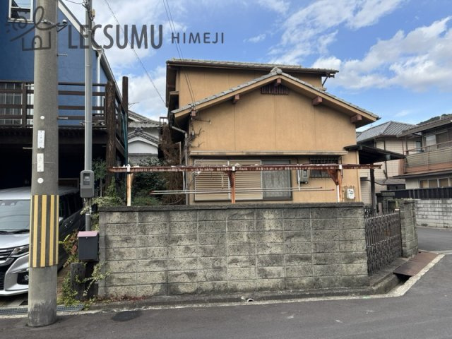 姫路市広畑区則直／売土地の前面道路含む現地写真