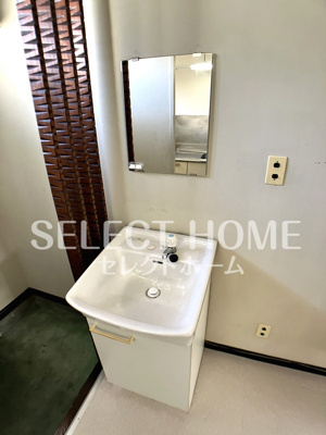 【独立洗面台】 | 青木荘 | 独立洗面化粧台付き