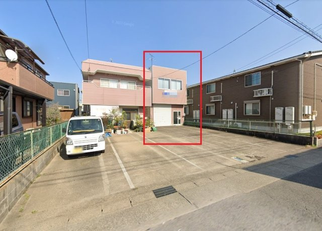 北区大我麻町140事務所付倉庫の外観