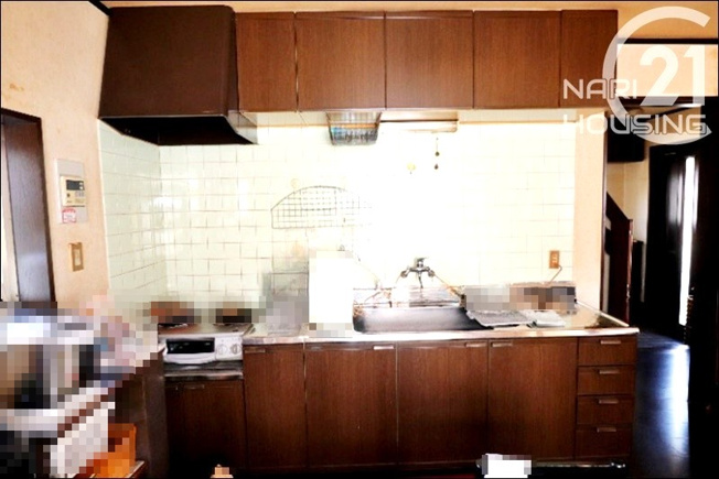 【キッチン】 | 武蔵村山市大南3丁目　中古戸建 | ダイニングを広く使える壁付けキッチン♪